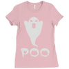 ghost poo Ladies Fitted T-Shirt