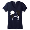 cewecowo Women's V-Neck T-Shirt