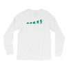 evolution of turtles Long Sleeve Shirts
