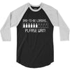dad to be loading please wait 3/4 Sleeve Shirt