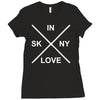 bon iver skinny love Ladies Fitted T-Shirt