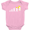 goku evolution Baby Bodysuit