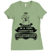 I Am Boxer Actually In A Very Commited Relationship Ladies Fitted T-Shirt
