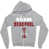 the walking deapool Zipper Hoodie