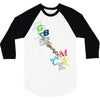rgb cmyk 3/4 Sleeve Shirt