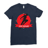 vic ninja Ladies Fitted T-Shirt