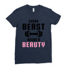 Every Beast Needs a Beauty Ladies Fitted T-Shirt