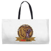 danger angry bear Weekender Totes