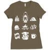 camp Ladies Fitted T-Shirt
