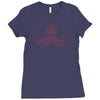 flight of the octopus Ladies Fitted T-Shirt