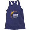 totality is coming 2400x3200 Racerback Tank