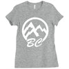 mountains Ladies Fitted T-Shirt