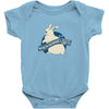 jurassic bunnies Baby Bodysuit
