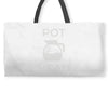 pot head coffee lover Weekender Totes