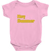 hey summer Baby Onesie