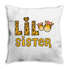 Lil Sister Throw Pillow