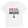 devil inside V-Neck Tee