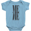 me we are one Baby Onesie