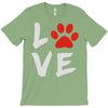 love dog paw T-Shirt