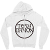team damon salvatore (6) Zipper Hoodie