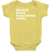 kiedes flea frusciante smith Baby Onesie