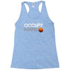 elon musk occupy mars Racerback Tank