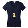 puggable Women's V-Neck T-Shirt