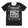 vintage made in 1962 perfectly aged a living legend All Over Women's T-shirt