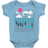 camp line Baby Onesie
