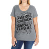 we go together Ladies Curvy T-Shirt