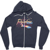 rainbow road Zipper Hoodie