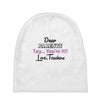 Dear Parents Tag You're It Love Teachers Women's Baby Beanies