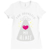 you abducted my heart Ladies Fitted T-Shirt