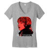 Red Sparrow Women's V-Neck T-Shirt