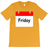 title of day of the week friday day of the week T-Shirt