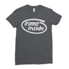 drummer inside Ladies Fitted T-Shirt