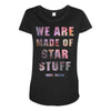 We Are Made of Star Stuff Maternity Scoop Neck T-shirt