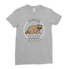 save the trash pandas Ladies Fitted T-Shirt