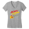mom's gonna snap Women's V-Neck T-Shirt