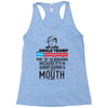 Donald trump The D Is Missing Racerback Tank