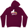 totally straight funny rainbow unicorn gay pride novelty fashion Unisex Hoodie