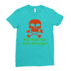halloween pickup line Ladies Fitted T-Shirt
