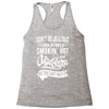 Don't Be Jealous I Know My Wife Is Smokin' Hot but She Can't Help It Racerback Tank