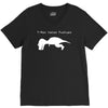 t rex hates pushups V-Neck Tee