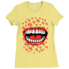 crazy laughter Ladies Fitted T-Shirt