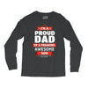 proud dad son Long Sleeve Shirts