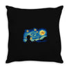 super starry night Throw Pillow