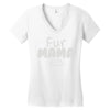 fur mama Women's V-Neck T-Shirt