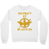 District 12 We Salute You Crewneck Sweatshirt