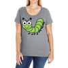 animal smile Ladies Curvy T-Shirt